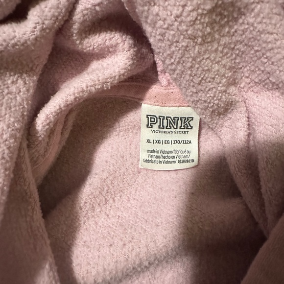 VS PINK light pink graphic hoodie - Picture 2 of 2